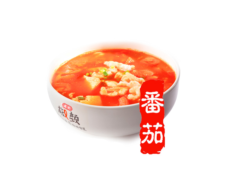 成記椒顏酸菜小魚(yú)-雞蛋番茄湯