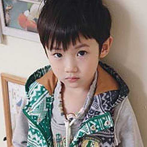 藍貝殼男童色彩斑斕秋冬裝