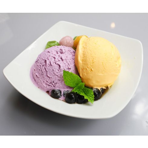 冰雪童話(huà)芒果藍(lán)莓冰淇淋