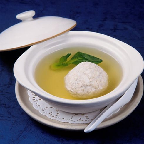半煎鋪子豬肉丸子湯