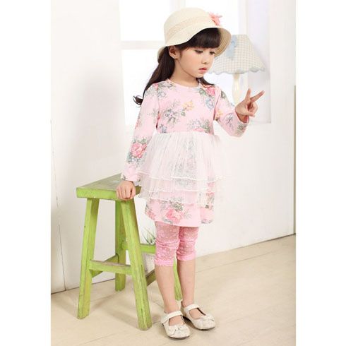 妙妙城堡童裝產(chǎn)品-妙妙城堡蕾絲長(zhǎng)袖套裙