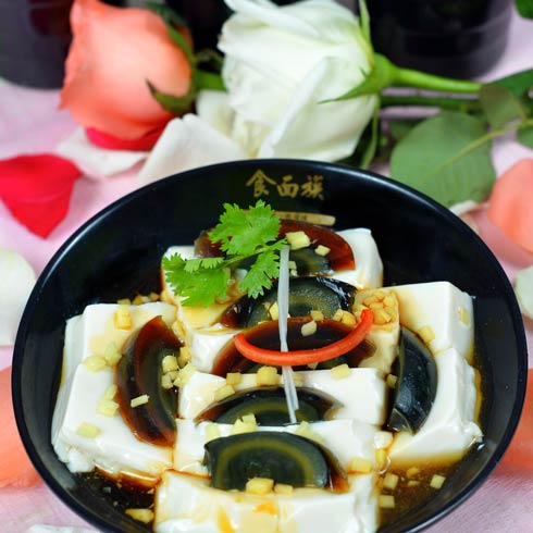 食面族產品-皮蛋豆腐