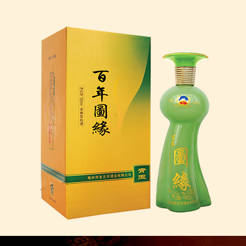 百年圖緣酒產品-百年圖源青玉白酒