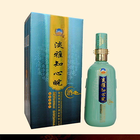 百年圖緣酒產品-淡雅知心皖酒