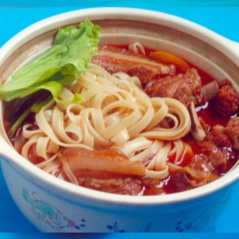八碗香果面產品-香鹵排骨面