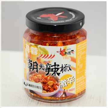茗品匯進(jìn)口商品超市產(chǎn)品-臺灣老騾子蒜蓉辣椒