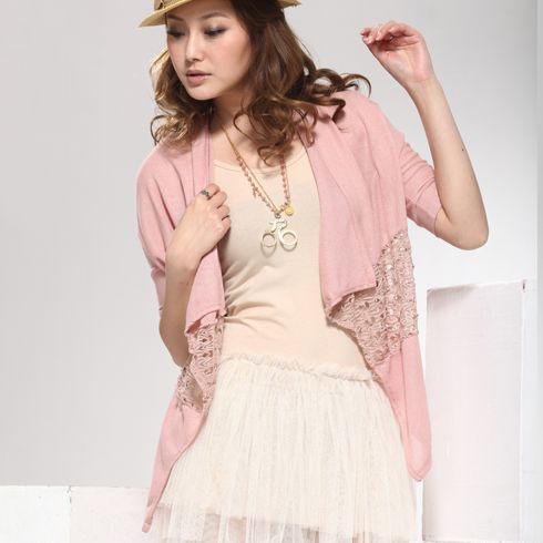 威姬兒斯女裝產(chǎn)品-雪紡短裙中袖中長(zhǎng)外套