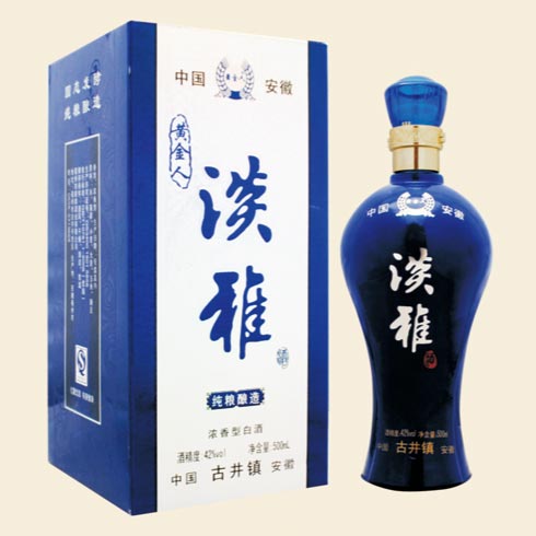 復興夢白酒產(chǎn)品-淡雅系列白酒