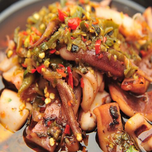 燊記石烤酸辣味魷魚(yú)