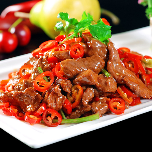銷(xiāo)魂掌干鍋-辣椒炒肉