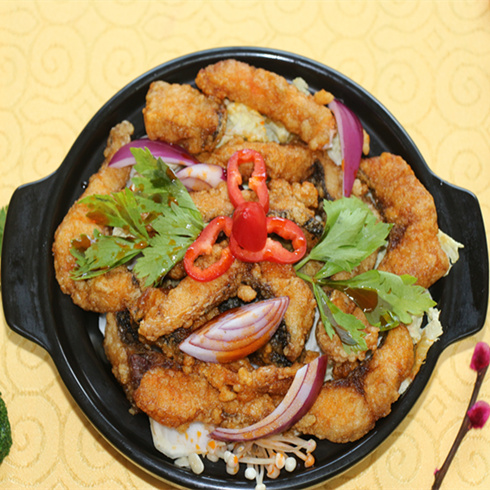 紅燒魚(yú)黃燜雞米飯