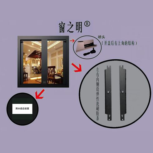 窗之明自動(dòng)保潔門窗