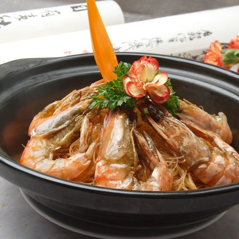 巧仙婆砂鍋燜魚(yú)飯快餐-砂鍋燜蝦