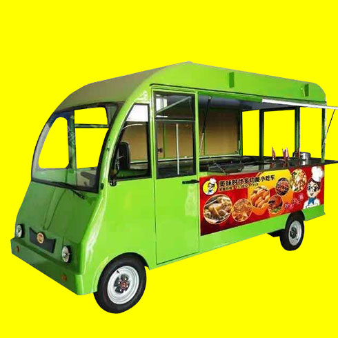 美味時(shí)代小吃車(chē)-巴士餐車(chē)