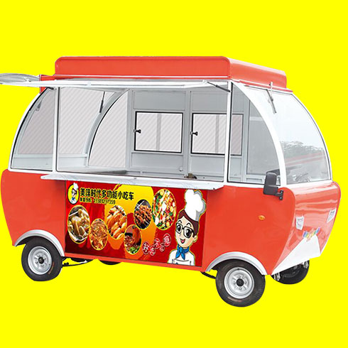 美味時(shí)代小吃車-電動餐車