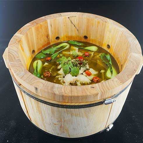 魚(yú)你相伴噴泉魚(yú)火鍋-泡椒麻辣魚(yú)火鍋