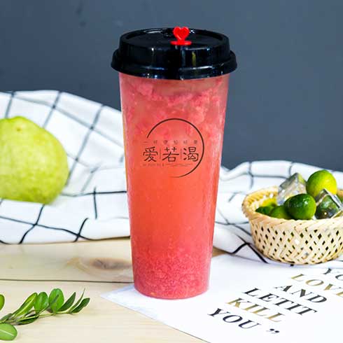 愛(ài)若渴茶飲-草莓茉莉茶